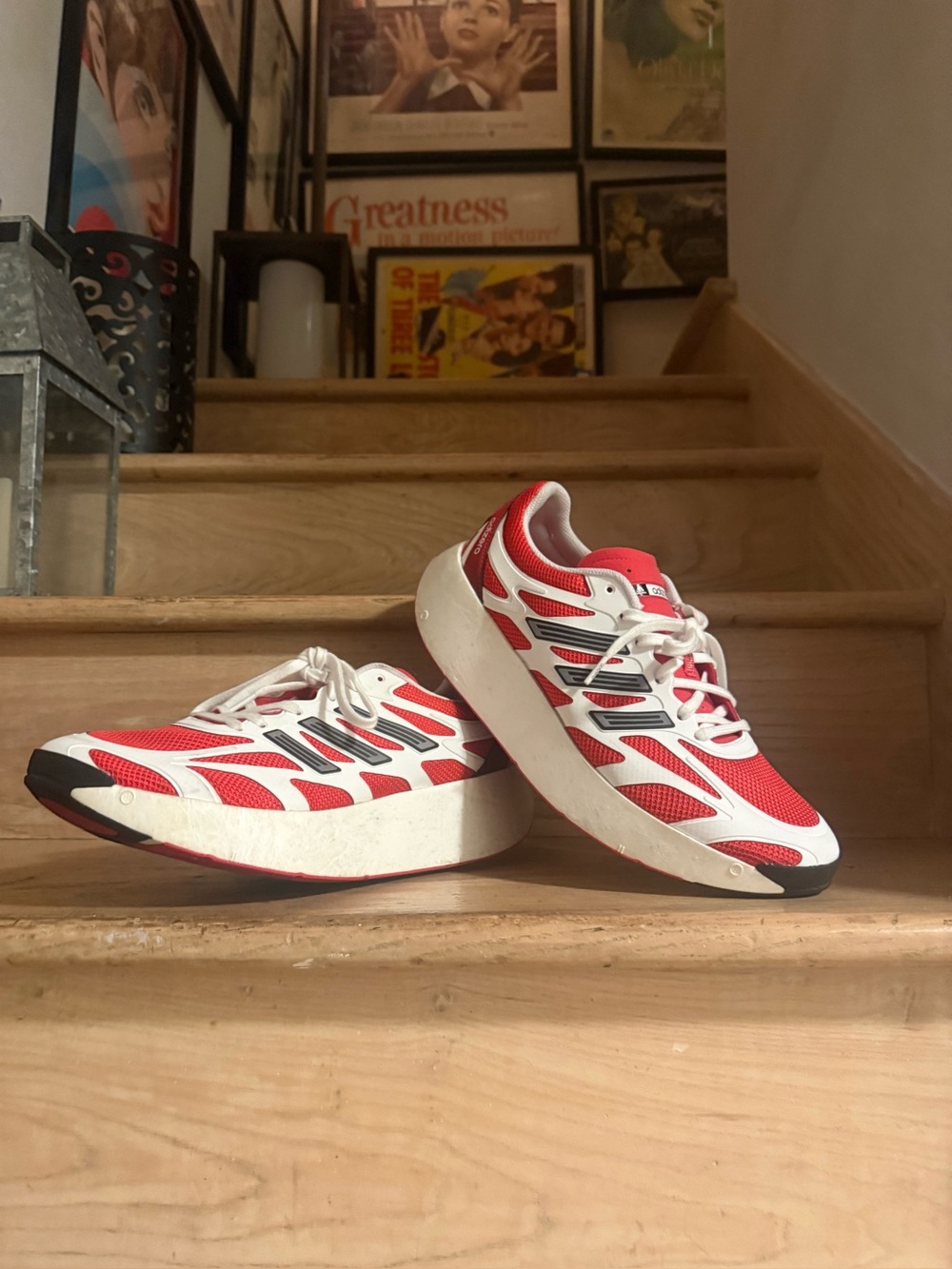 adidas AdiZero ‘Aruku’ Running Shoes (Pure Ruby, M-11US)